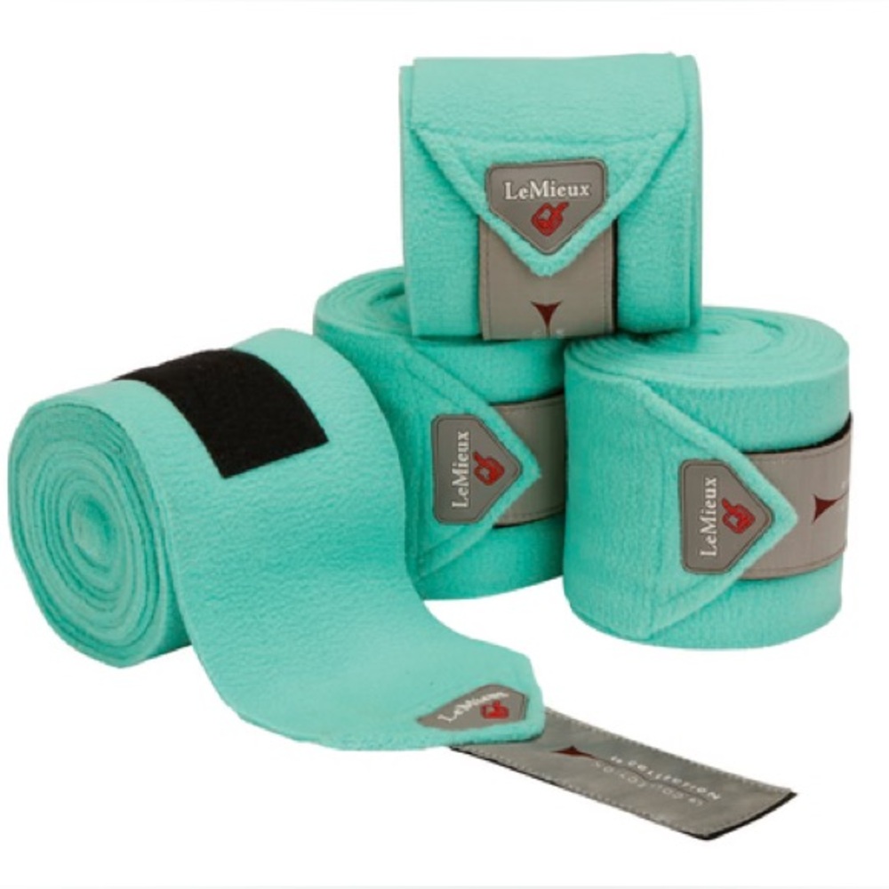 NWT Le Mieux Mint Polo Wrap Bandages